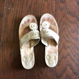 Jack Roger sandals-platinum